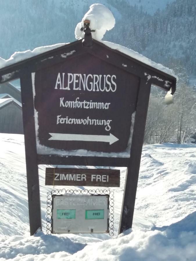 Pension Alpengruss ไฮเทอร์วัง ภายนอก รูปภาพ